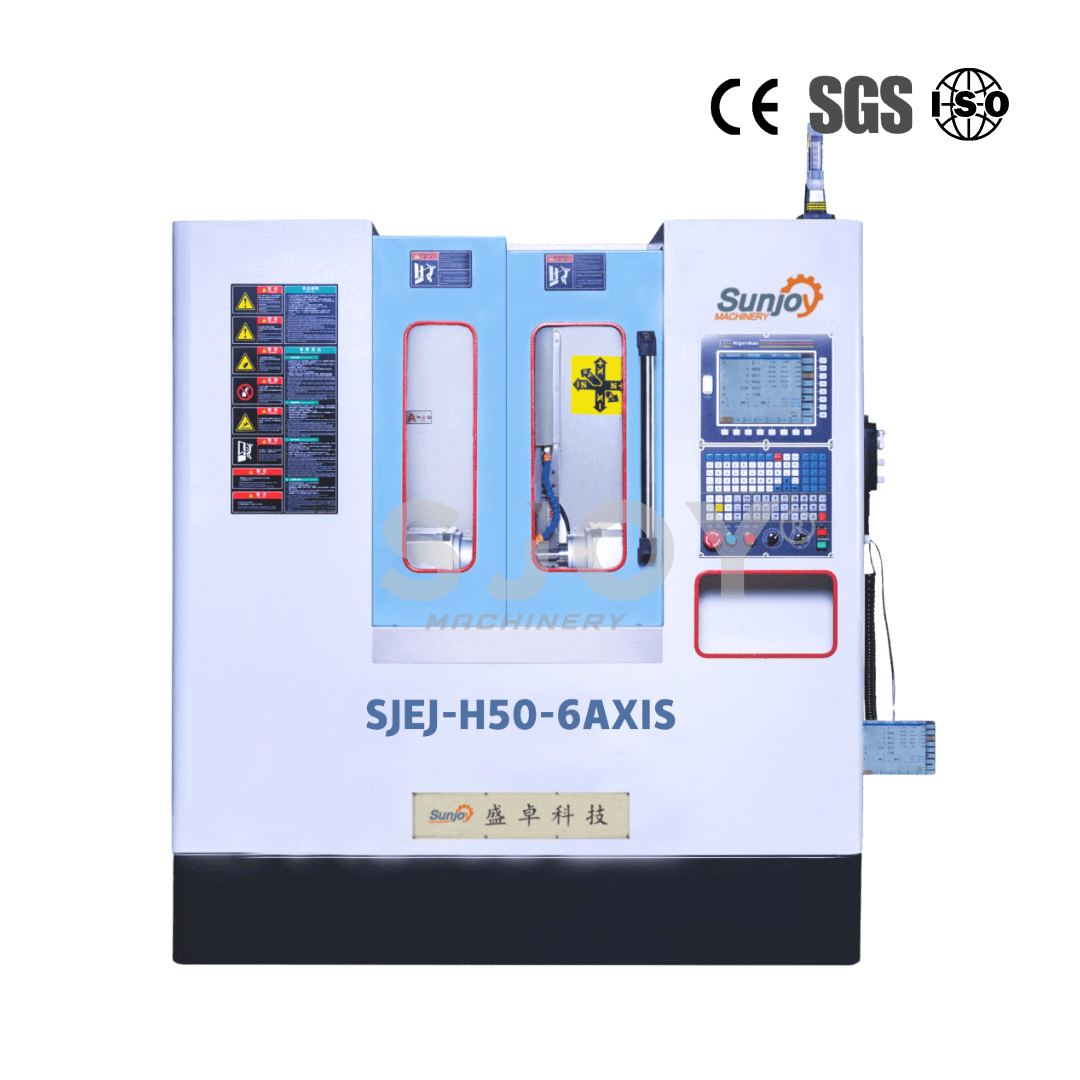 sjoy High-precision CNC gear hob machine with advanced control systems, designed for efficient production of complex gear shapes.